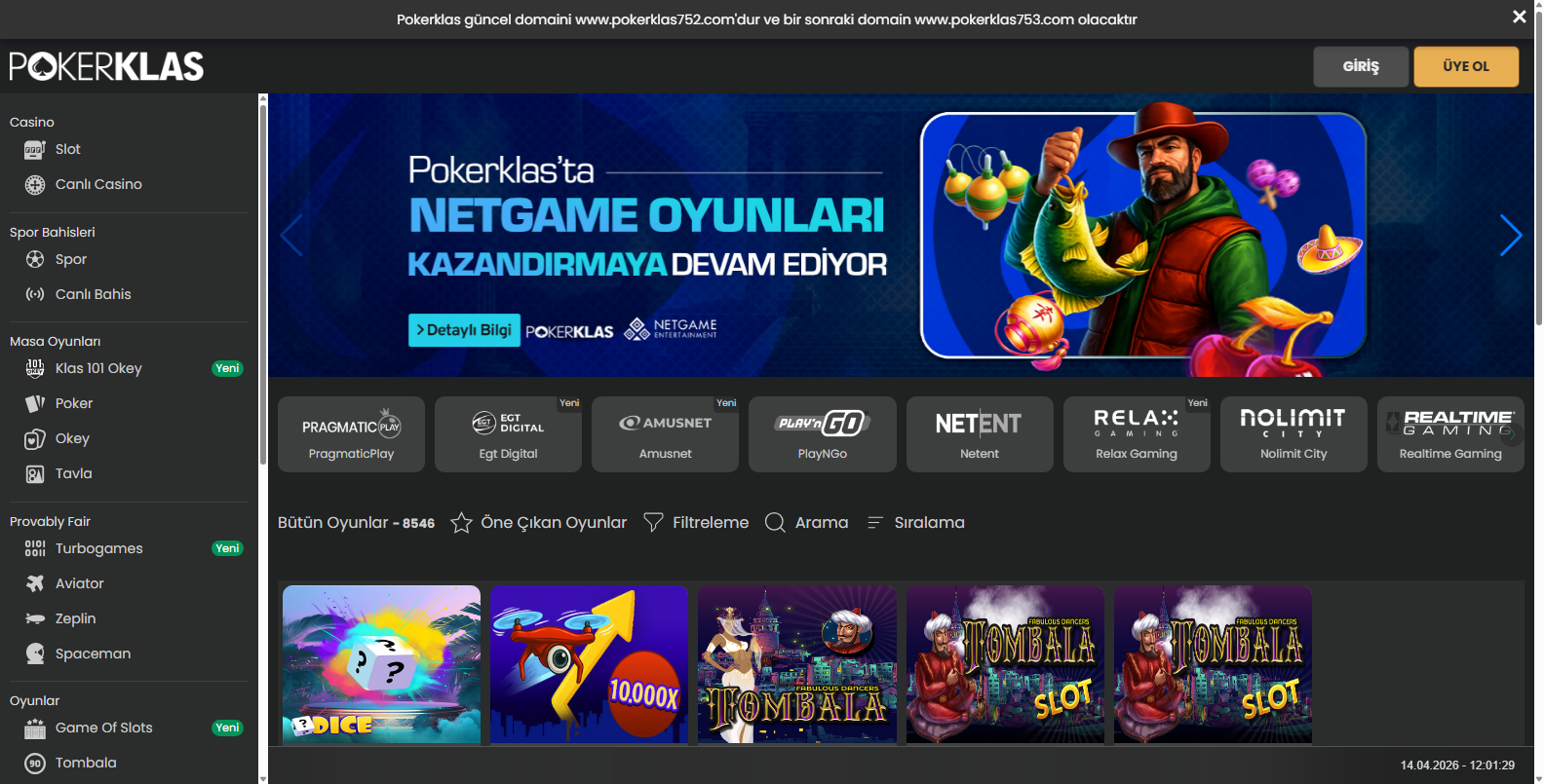 Pokerklas Giriş Adresi