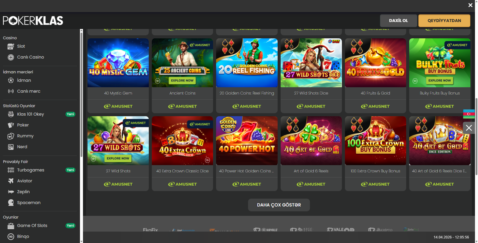 Pokerklas Hoş Geldin Bonusu