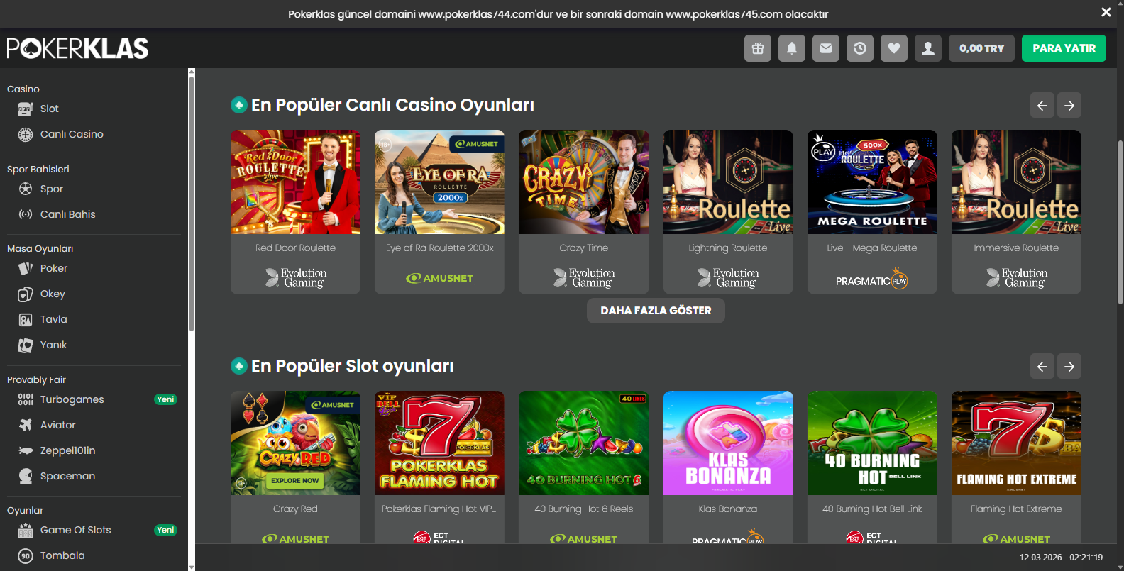 Pokerklas Belge İstiyor Mu?